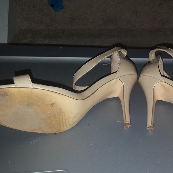 Nude Steve Madden Stiletto Sandals - Picture 6 of 8